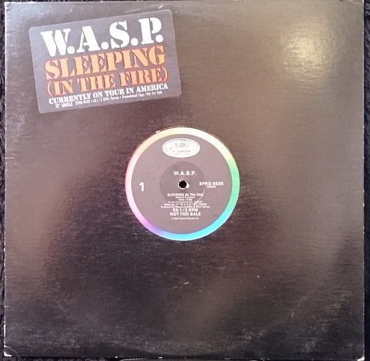 W.A.S.P. - Sleeping (In The Fire) 12" LP