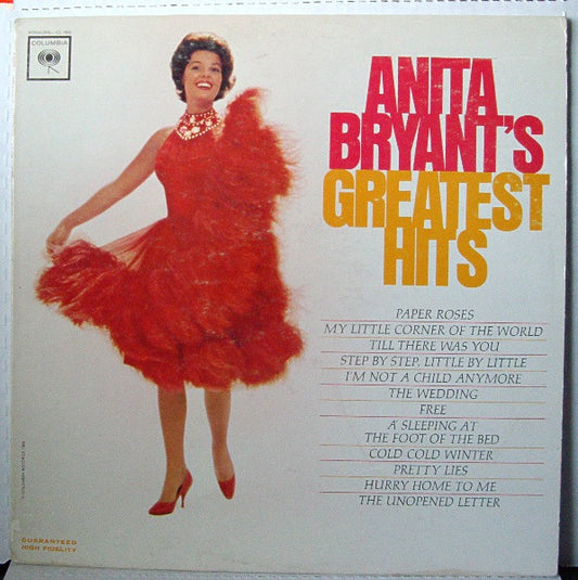 Anita Bryant – Greatest Hits LP