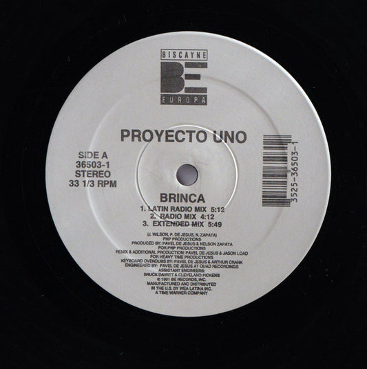 Proyecto Uno – Brinca 12"