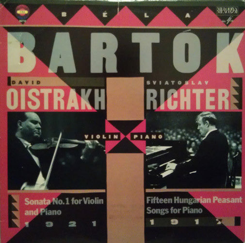 Sviatoslav Richter, David Oistrakh – Bela Bartok LP