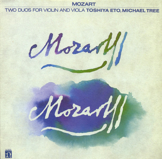 Mozart / Toshiya Eto, Michael Tree - Two Duos for Violin and Viola LP