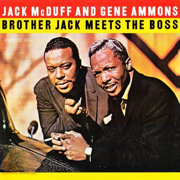 Jack McDuff / Gene Ammonds - Brother Jack Meets The Boss LP
