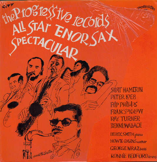Various Artists - Progressive Records All Star Tenor Sax Spectacular LP