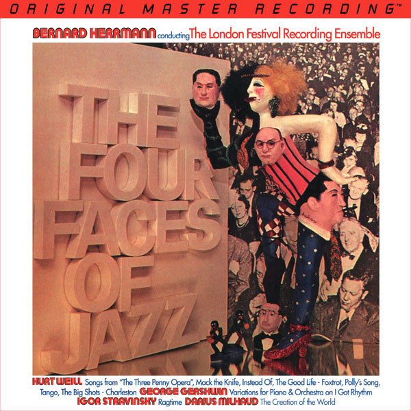 Bernard Herrmann Conducting The London Festival Recording Ensemble – The Four Faces Of Jazz (MoFi) LP