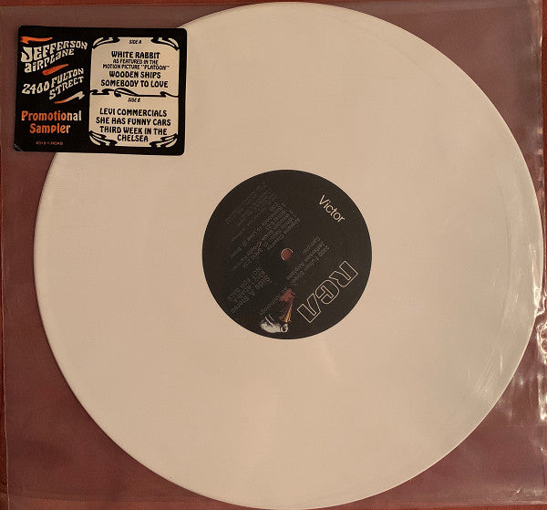 Jefferson Airplane – 2400 Fulton Street - An Anthology Sampler (Promo, White) 12"