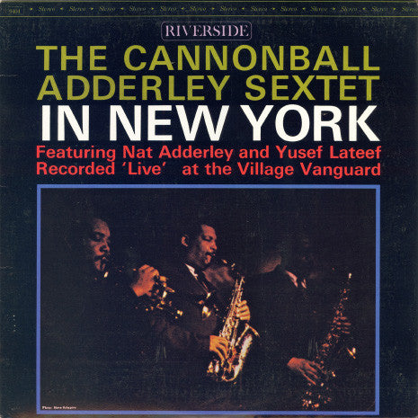 Cannonball Adderley – In New York LP