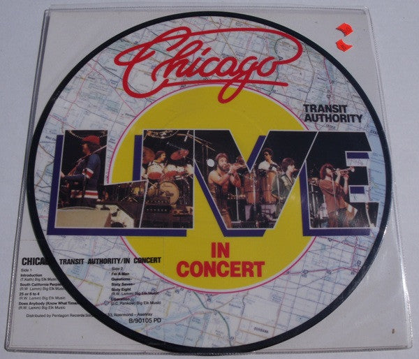 Chicago – Transit Authority/In Concert (picture disc) LP