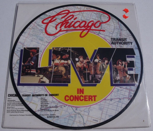 Chicago – Transit Authority/In Concert (picture disc) LP