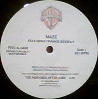 Maze Featuring Frankie Beverly – The Morning After 12"