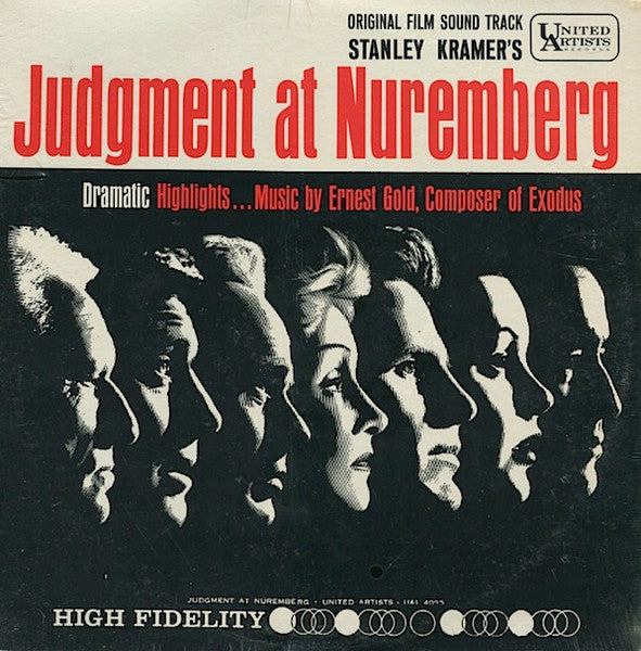 Ernest Gold – Original Film Sound Track Stanley Kramer's Judgment At Nuremberg LP