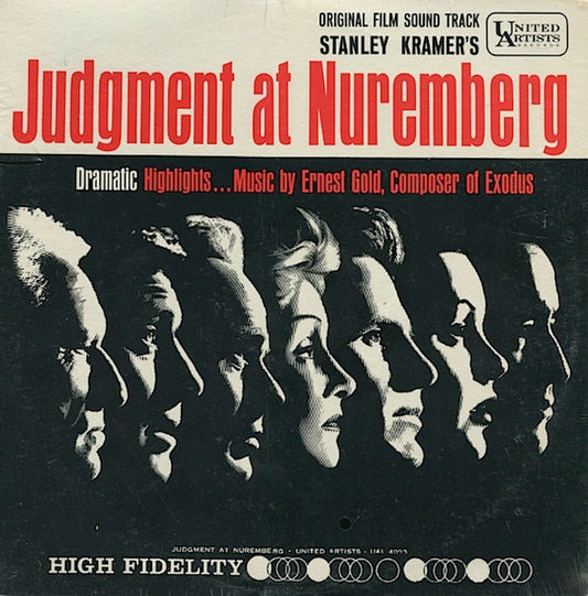 Ernest Gold – Original Film Sound Track Stanley Kramer's Judgment At Nuremberg LP