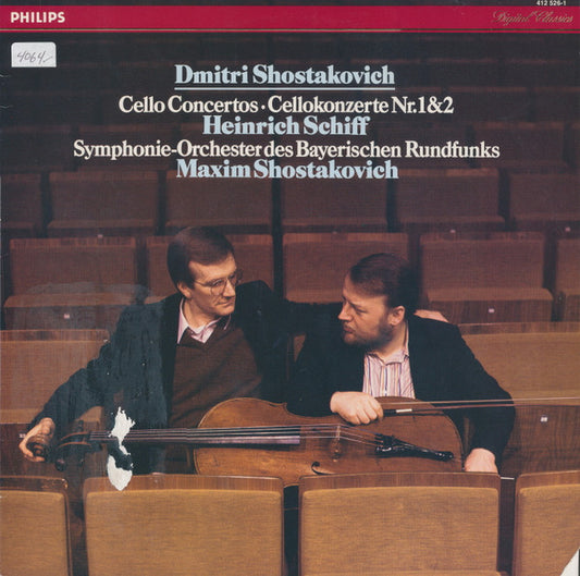 Shostakovich / Heinrich Schiff - Cello Concertos Nr. 1 & 2 LP