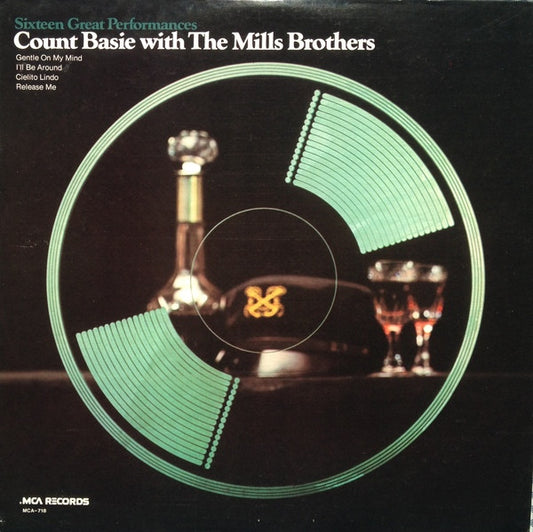 Count Basie with The Mills Brothers - Sixteen Great Performances LP