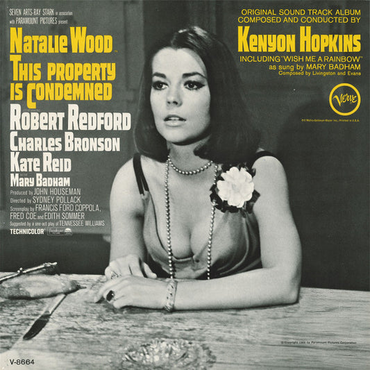 Kenyon Hopkins – This Property Is Condemned (Original Sound Track Album) LP