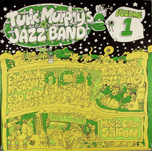 Turk Murphy's Jazz Band – Turk Murphy's Jazz Band Volume 1 LP