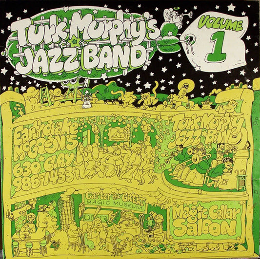 Turk Murphy's Jazz Band – Turk Murphy's Jazz Band Volume 1 LP