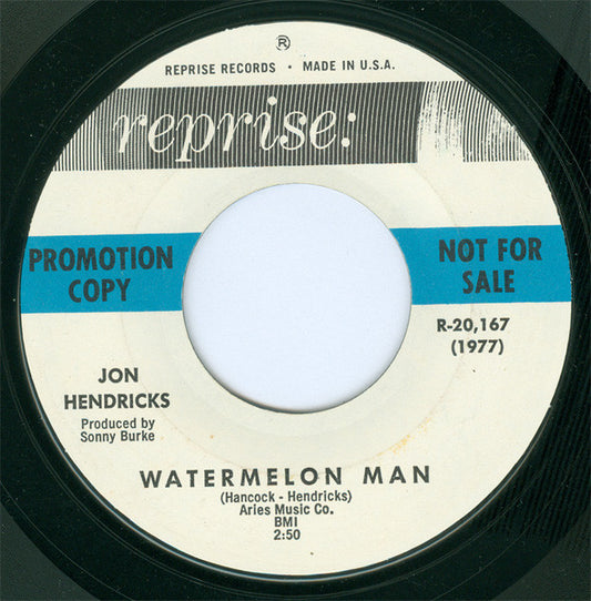 Jon Hendricks – Watermelon Man / Jive Samba (Promo) 7"