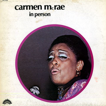 Carmen McRae - In Person LP