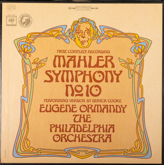 Mahler / Eugene Ormandy - Symphony No. 10 2LP Boxset