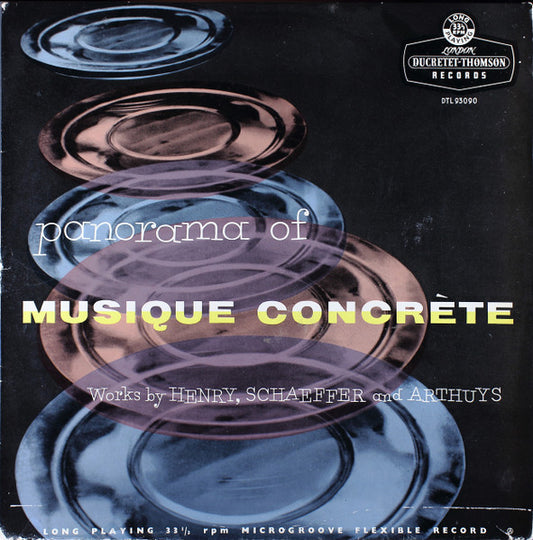 Various Artists - Panorama Of Musique Concrete LP