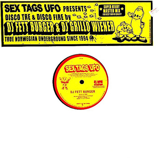 DJ Fett Burger & DJ Grillo Wiener – Disco Tre / Disco Fire 12"