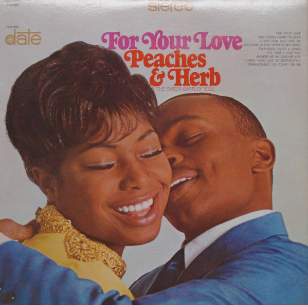 Peaches & Herb - For Your Love LP