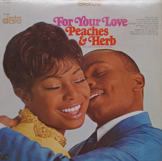 Peaches & Herb - For Your Love LP