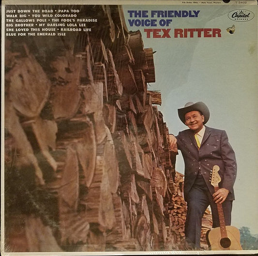 Tex Ritter – The Friendly Voice Of LP