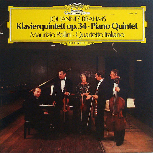 Johannes Brahms - Klavierquintett op.34 - Piano Quintet LP