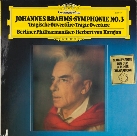 Johannes Brahms – Symphonie No. 3 / Tragische Ouvertüre LP