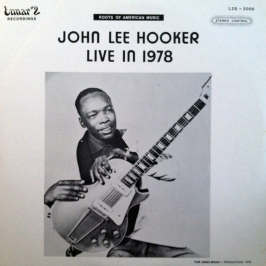 John Lee Hooker - Live 1978 LP