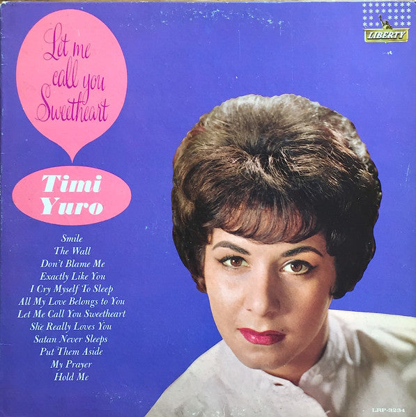 Timi Yuro – Let Me Call You Sweetheart LP