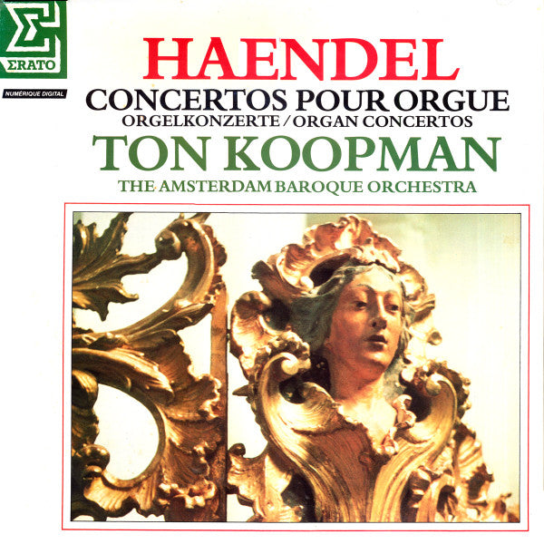 Handel / Ton Koopman - Concertos Pour Orgue (4 LP)