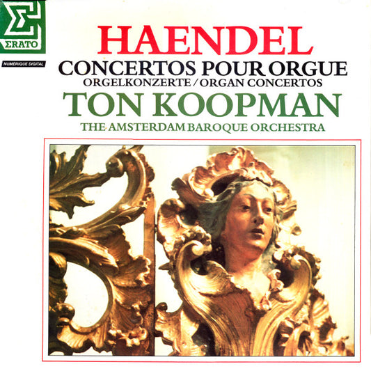 Handel / Ton Koopman - Concertos Pour Orgue (4 LP)