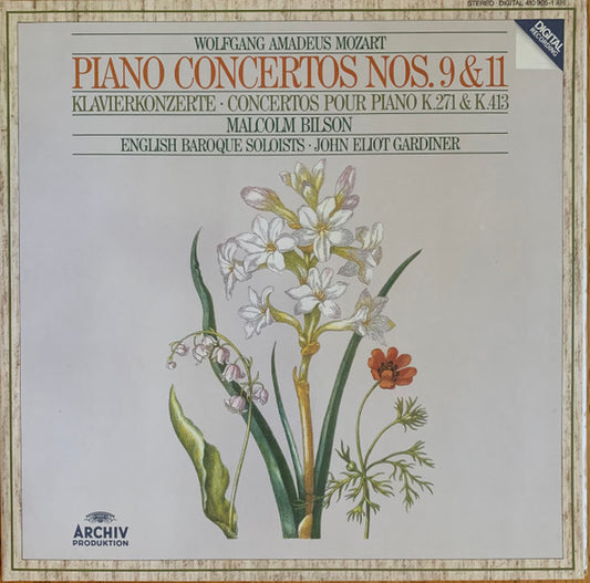 Mozart / Malcolm Bilson - Piano Concertos Nos. 9 & 11 LP