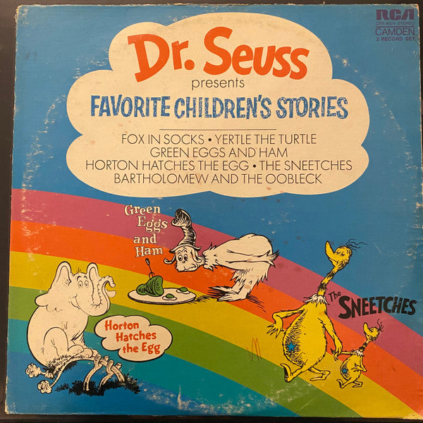 Marvin Miller – Dr. Seuss Presents...Favorite Children's Stories 2LP