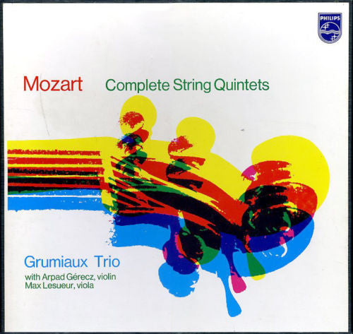 Mozart / Grumiaux Trio - Complete String Quartets 3LP