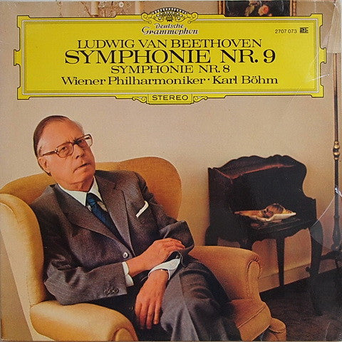 Ludwig Van Beethoven, Wiener Philharmoniker, Karl Böhm – Symphonie Nr. 9 / Symphonie Nr. 8 2LP