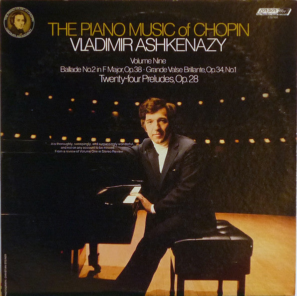 Chopin / Vladimir Ashkenazy - The Piano Music of Chopin LP