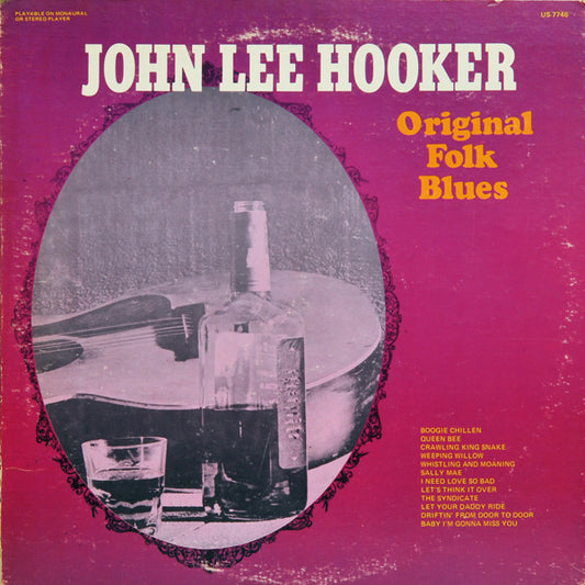 John Lee Hooker - Original Folk Blues LP