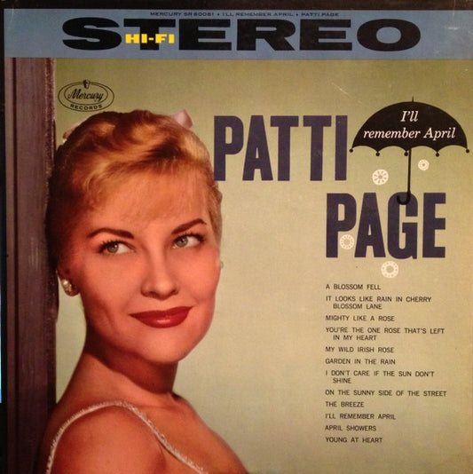 Patti Page - I'll Remember April LP