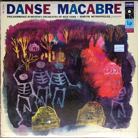 Philharmonic-Symphony Orchestra Of New York · Dimitri Mitropoulos – Danse Macabre LP