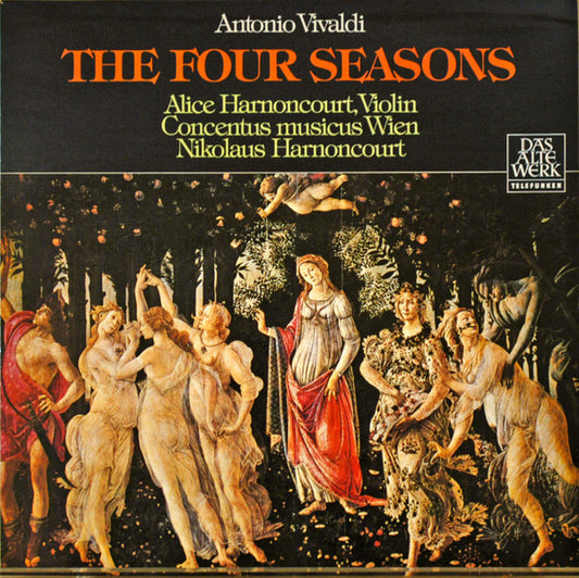 Vivaldi, Concentus Musicus Wien, Nikolaus Harnoncourt – The Four Seasons LP