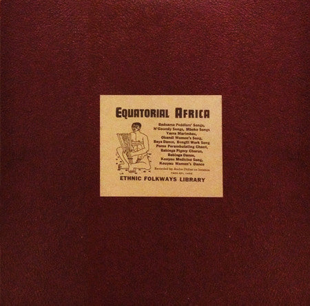 Various Artists - Music Of Equatorial Africa LP