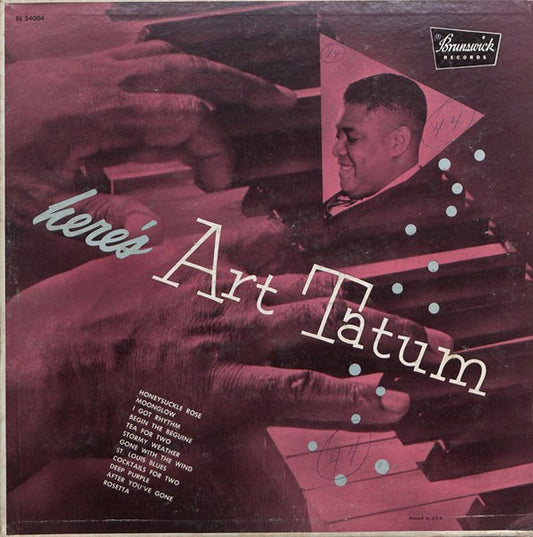 Art Tatum – Here's Art Tatum LP
