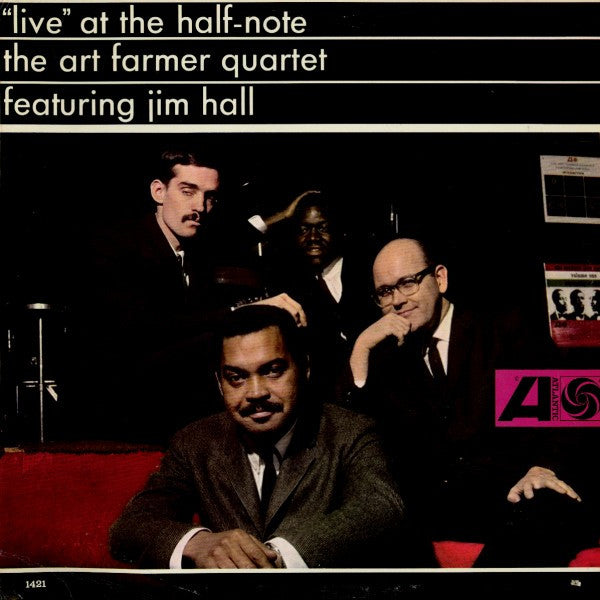 The Art Farmer Quartet Featuring Jim Hall – "Live" At The Half-Note (Mono pressing) LP