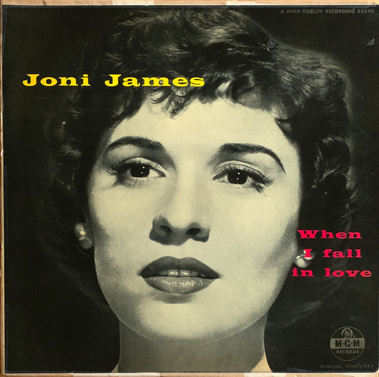 Joni James – When I Fall In Love LP