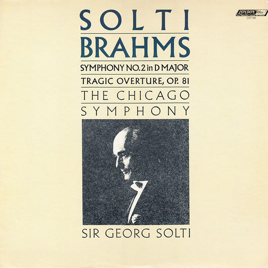 Brahms - Symphony No. 2 In D Major / Tragic Overture, Op. 81 LP