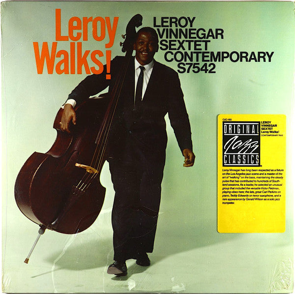 Leroy Vinnegar Sextet - Leroy Walks! (OJC) LP