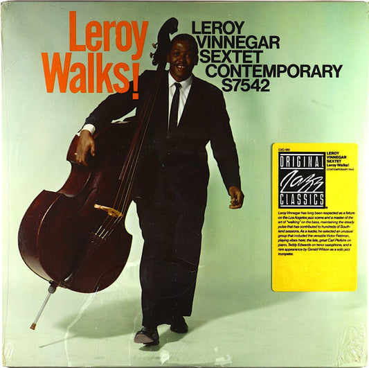 Leroy Vinnegar Sextet - Leroy Walks! (OJC) LP
